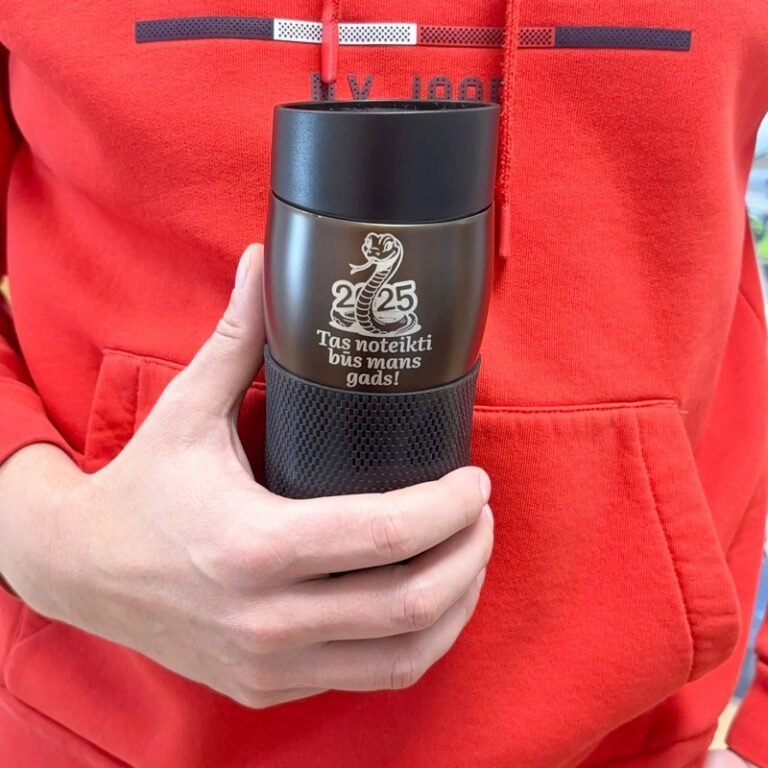 Termokrūze 375 ml "Mans gads" Brown Termokrūze 375 ml "Mans gads" Brown
